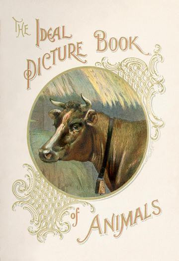 The Ideal Picture Book of Animals 24x36 Giclee