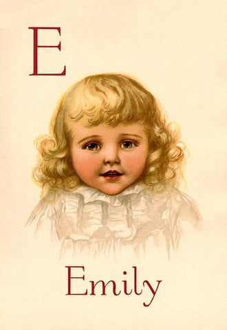 E for Emily 24x36 Giclee