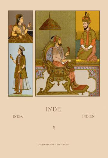 India Moguls #1 24x36 Giclee