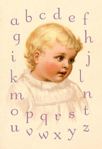 Blondie&#39;s Alphabet 24x36 Giclee