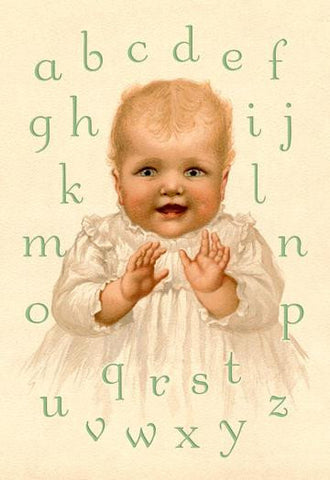 Sweetie&#39;s Alphabet 24x36 Giclee