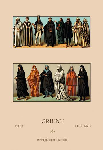 A Variety of Dress from the Orient 24x36 Giclee