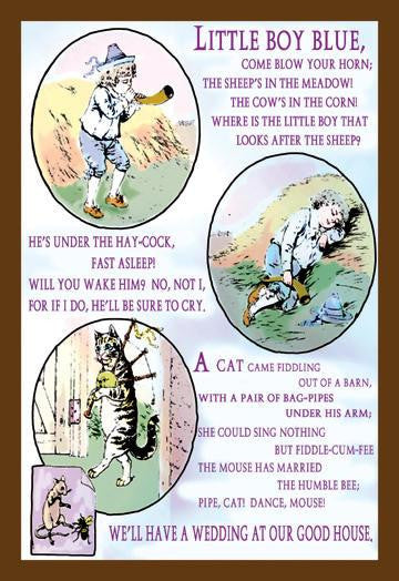 Little Boy Blue 24x36 Giclee