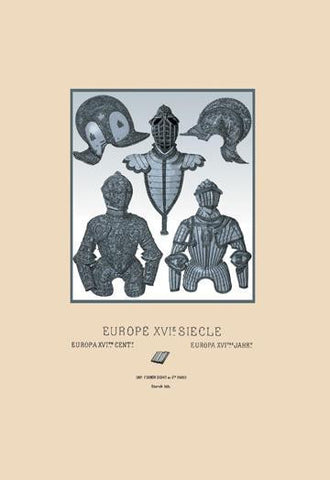 Spanish Armor of the Sixteenth Century 24x36 Giclee