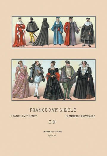 Officials and Aristocrats of Sixteenth Century France 24x36 Giclee