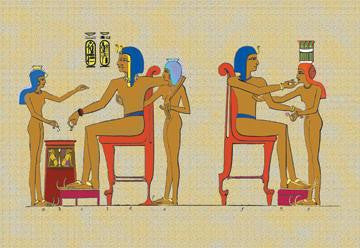 Ramses III Playing at Draughts 24x36 Giclee