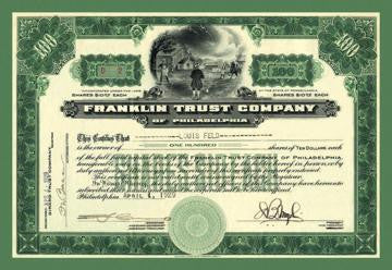 Franklin Trust Company #2 24x36 Giclee