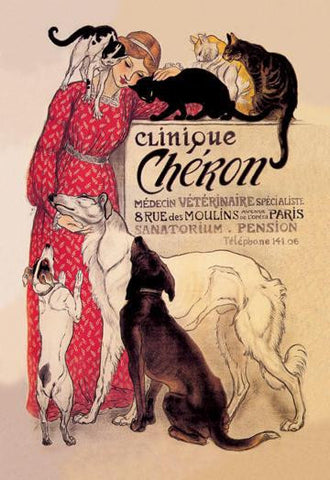 Clinique Cheron - Veterinary Medicine & Hotel 28x42 Giclee on Canvas