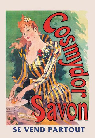 Cosmydor Savon 28x42 Giclee on Canvas