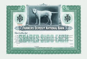 Farmer&#39;s Deposit National Bank 28x42 Giclee on Canvas