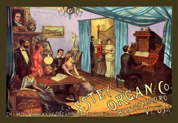 Estey Organ Company 28x42 Giclee on Canvas