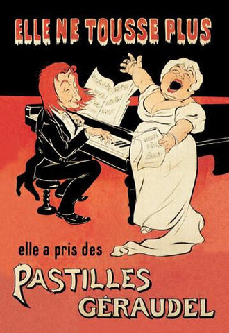 The Price of Pastilles Geraudel 28x42 Giclee on Canvas