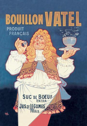 Bouillon Vatel 28x42 Giclee on Canvas