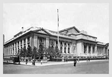 New York Public Library  1911 28x42 Giclee on Canvas