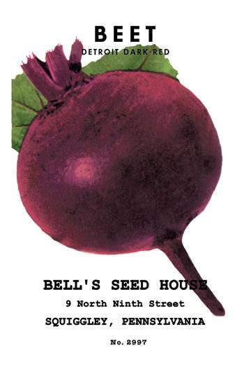 Beet: Detroit Dark Red 28x42 Giclee on Canvas