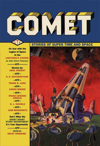 Comet: Giant Space Gun 28x42 Giclee on Canvas