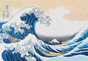 The Great Wave of Kanagawa 28x42 Giclee on Canvas