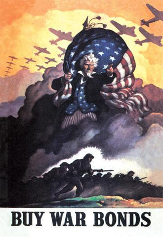 Buy War Bonds 28x42 Giclee on Canvas