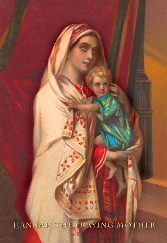 Hannah  The Praying Mother 28x42 Giclee on Canvas