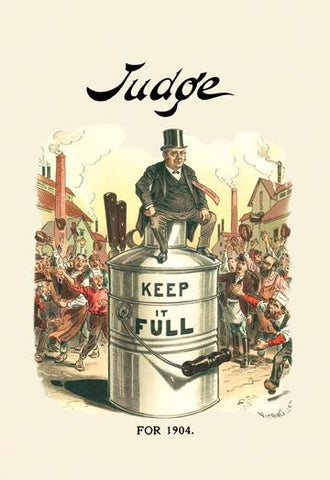 Judge: Keep It Full for 1904 28x42 Giclee on Canvas