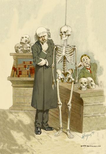 Death Under Inspection 28x42 Giclee on Canvas