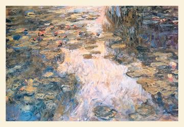 Le Bassin aux Nympheas 28x42 Giclee on Canvas