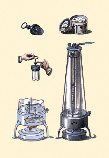 Sterilization Instruments #2 28x42 Giclee on Canvas