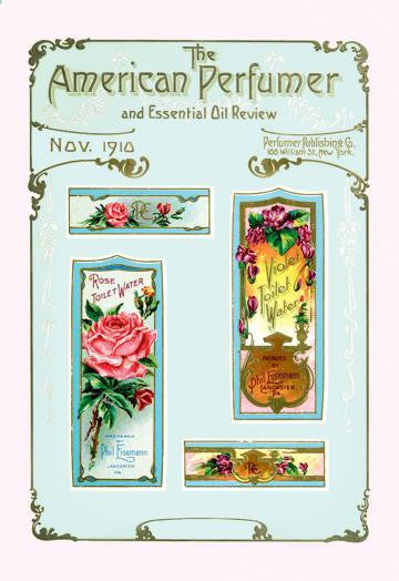 American Perfumer and Essential Oil Review  November 1910 28x42 Giclee on Canvas