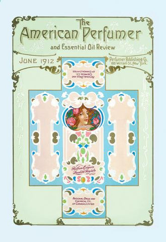 American Perfumer and Essential Oil Review  June 1912 28x42 Giclee on Canvas