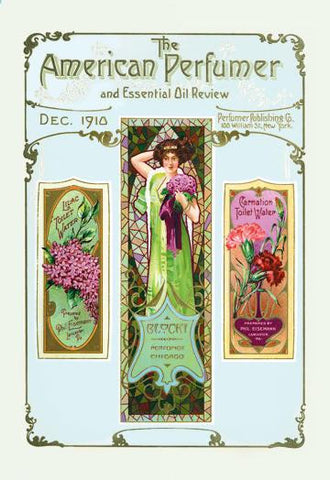 American Perfumer and Essential Oil Review  December 1910 28x42 Giclee on Canvas