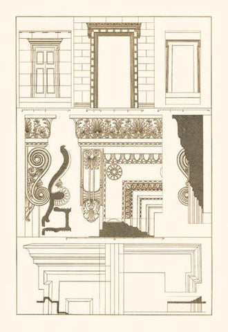 Doorways and Windows 28x42 Giclee on Canvas