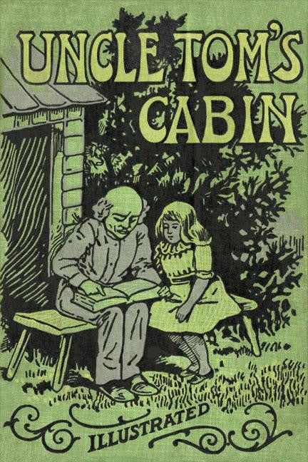 Uncle Tom&#39;s Cabin Illustrated 28x42 Giclee on Canvas