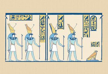 Horus 28x42 Giclee on Canvas