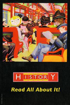 History - Read All About It 28x42 Giclee on Canvas