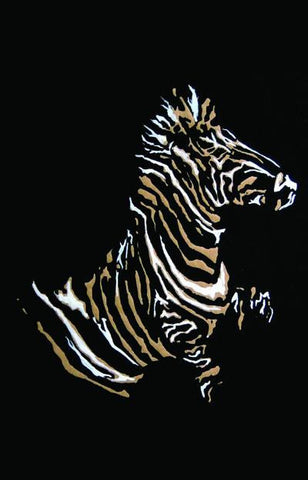 Zebra 28x42 Giclee on Canvas