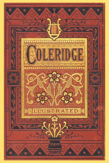 Coleridge Illustrated 28x42 Giclee on Canvas