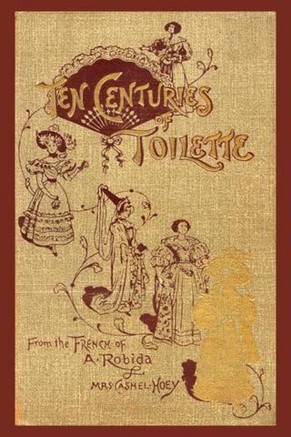 Ten Centuries of Toilette 28x42 Giclee on Canvas