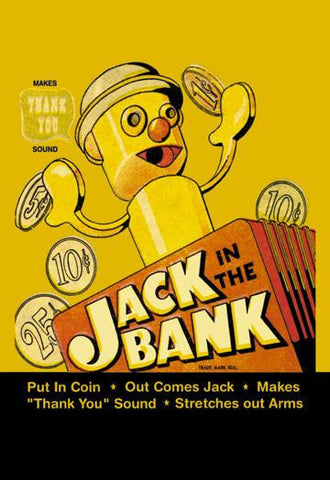 Jack In the Bank 28x42 Giclee on Canvas