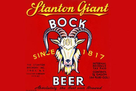 Stanton Giant Bock Beer 28x42 Giclee on Canvas