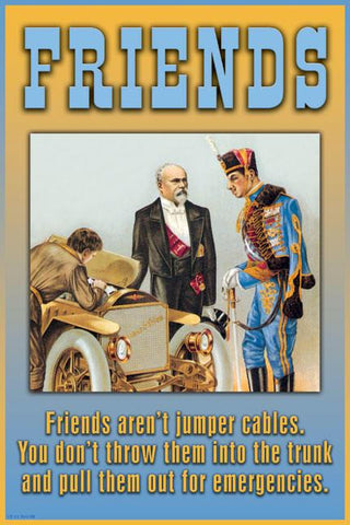 Friends 28x42 Giclee on Canvas