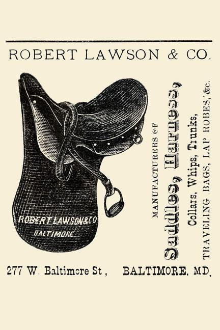 Robert Lawson & Co. Manufacturers 28x42 Giclee on Canvas