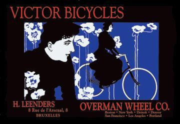 Victor Bicycles: Overman Wheel Company 12x18 Giclee on canvas