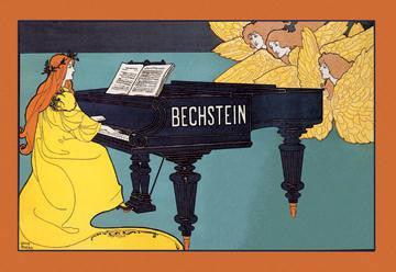 Bechstein - Hark the Angels 12x18 Giclee on canvas