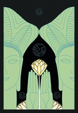 Jade Goddess Images 12x18 Giclee on canvas