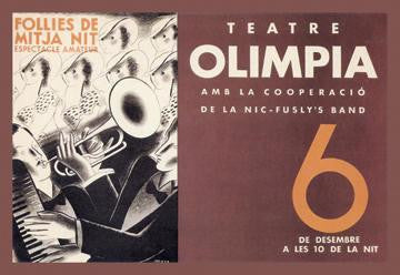 Theatre Olimpia 12x18 Giclee on canvas