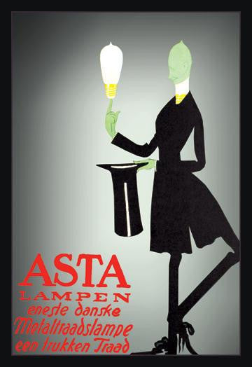 Asta Lampen 12x18 Giclee on canvas