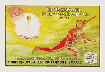 The Renewable Electric Lamp Company Ltd. 12x18 Giclee on canvas