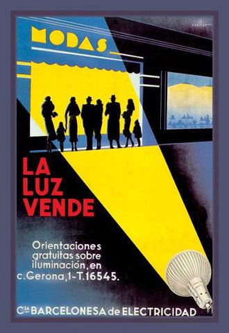 La Luz Vende 12x18 Giclee on canvas