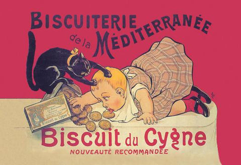 Biscuiterie de la Mediterranee 12x18 Giclee on canvas