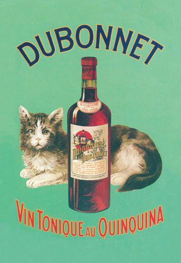 Dubonnet Vin Tonique au Quinquina 12x18 Giclee on canvas